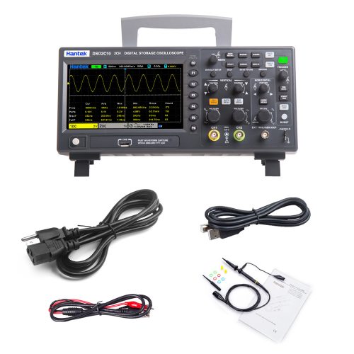 Hantek DSO2C10 100Mhz 2CH Digital Storage Oscilloscope US Plug