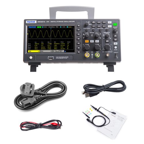 Hantek DSO2C10 100Mhz 2CH Digital Storage Oscilloscope UK Plug