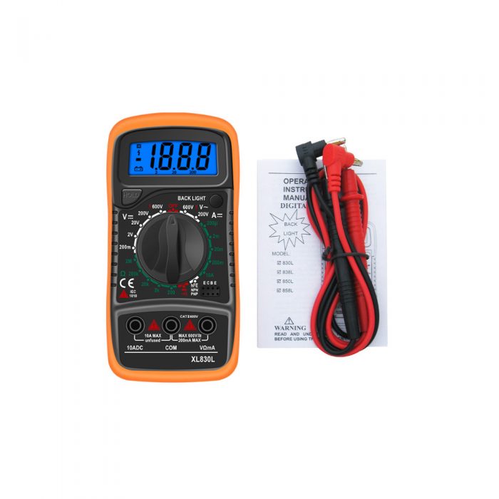 Orange XL830L Digital Multimeter with Buzzer