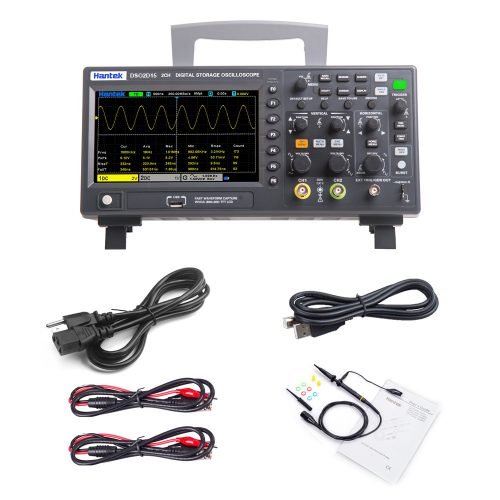 Hantek DSO2D15 150Mhz 2CH Digital Storage Oscilloscope with Signal Source US Plug