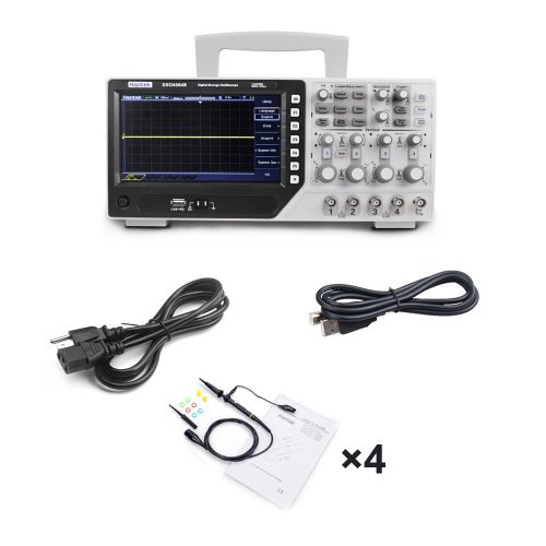 Hantek DSO4084B 80MHz 4CH Digital Storage Oscilloscope US Plug