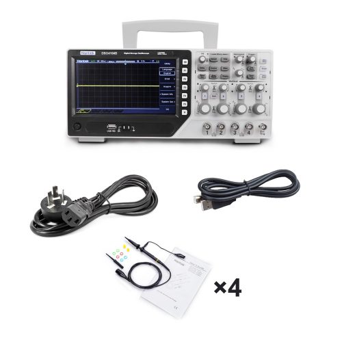 Hantek DSO4104B 100MHz 4CH Digital Storage Oscilloscope CN/AU Plug