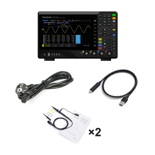 Hantek DPO7102C 100MHz 2CH Digital Fluorescent Oscilloscope EU Plug