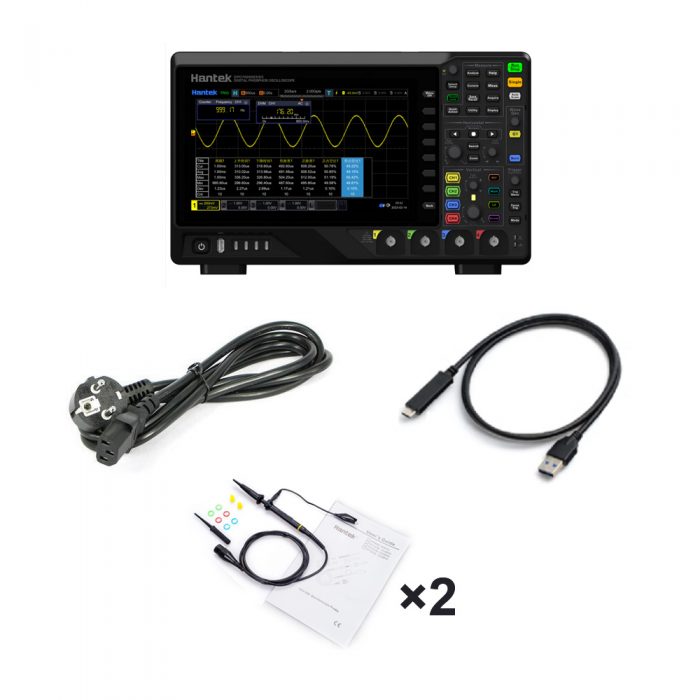 Hantek DPO7102C 100MHz 2CH Digital Fluorescent Oscilloscope EU Plug