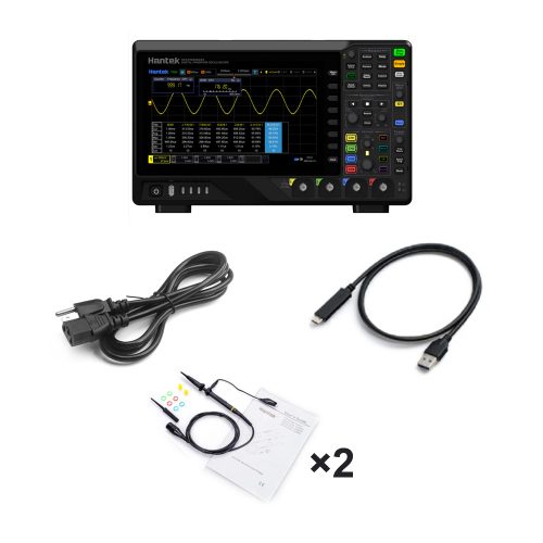 Hantek DPO7102C 100MHz 2CH Digital Fluorescent Oscilloscope US Plug