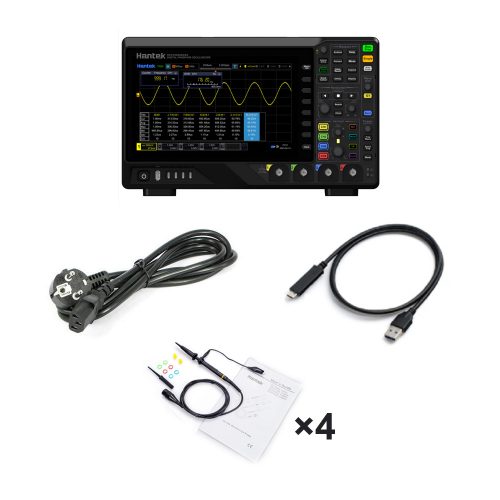 Hantek DPO7104C 100MHz 4CH Digital Fluorescent Oscilloscope EU Plug