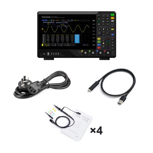 Hantek DPO7104C 100MHz 4CH Digital Fluorescent Oscilloscope CN/AU Plug