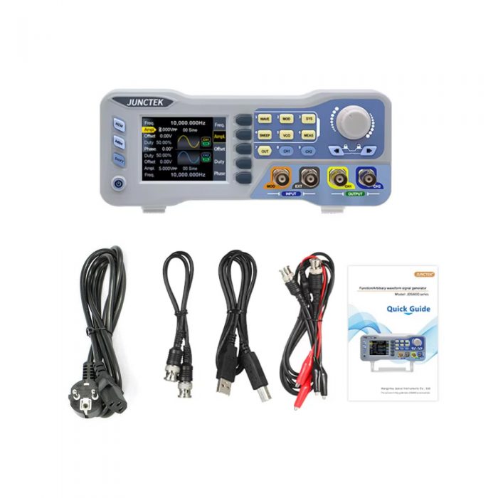 JDS8060 60MHz 2CH DDS Function Signal Generator Arbitrary Waveform Generator Source Frequency Meter EU Plug