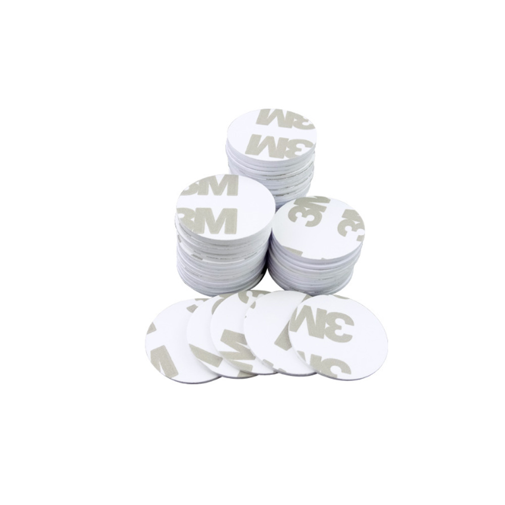 White NTAG215 13.56Mhz 36mm NFC Tag with with 504 Bytes User Memory