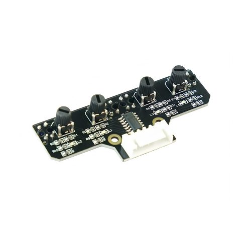4 Channel Infrared Line Tracking Sensor Module with 6 Pin XH2.54 Connector