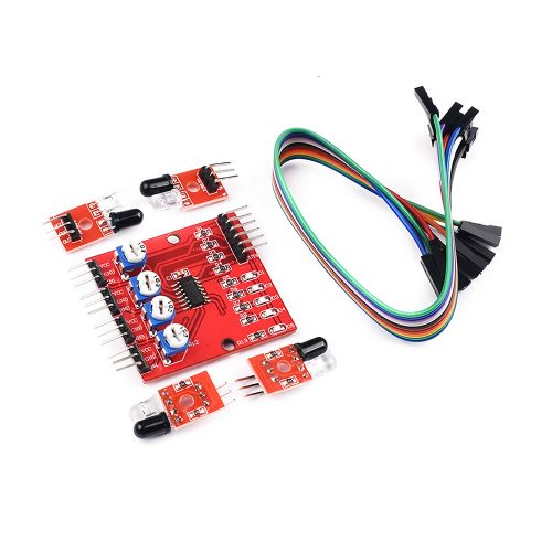 4 Channel Infrared Line Tracking Module