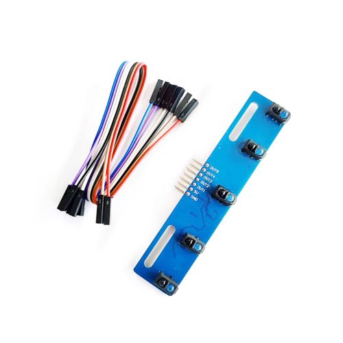 TCRT5000 5 Channel Infrared Line Tracking Module