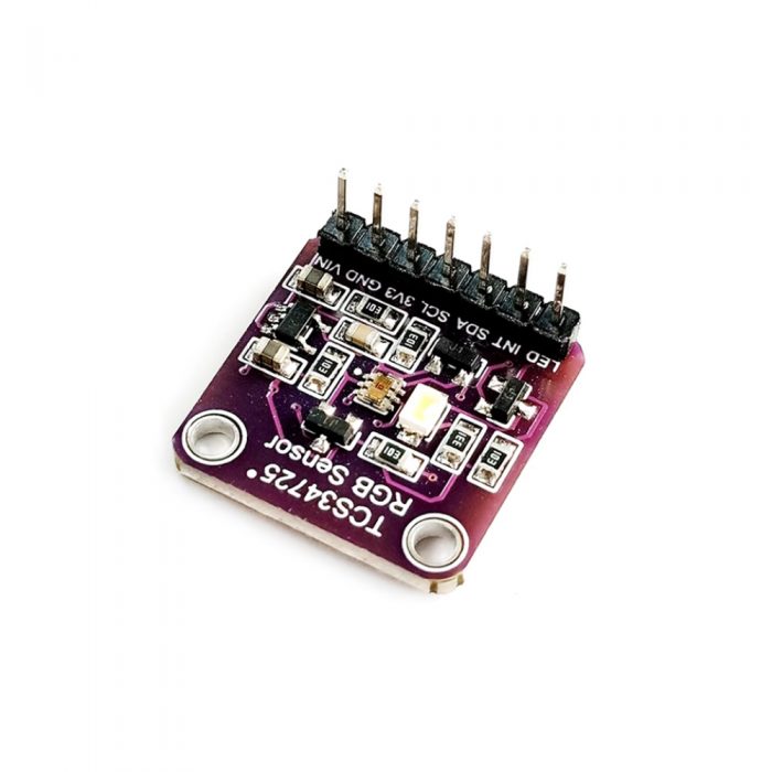 Soldered TCS34725 RGB Color Sensor Module