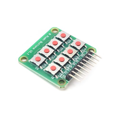 2x4 Matrix 8 Push Buttons Keypad Module
