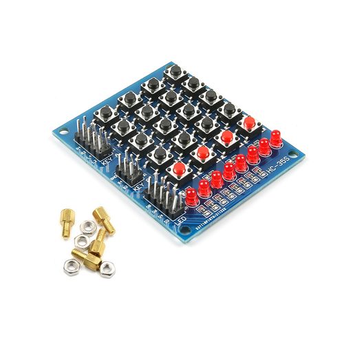 LED Scroller Matrix keyboard