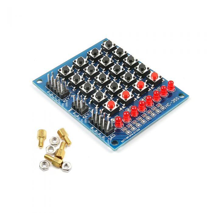 LED Scroller Matrix keyboard