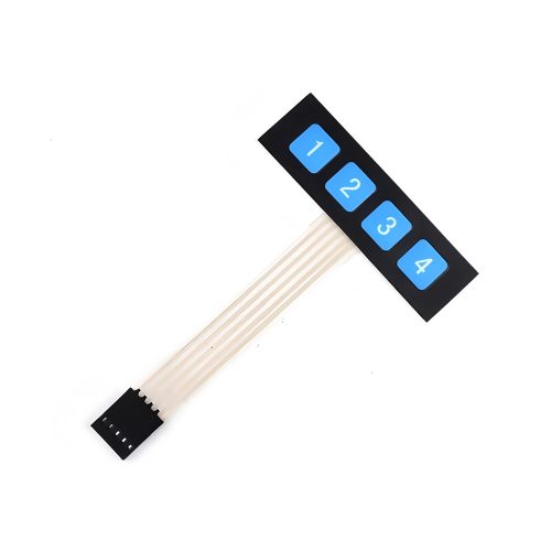1x4 Matrix Membrane Keypad
