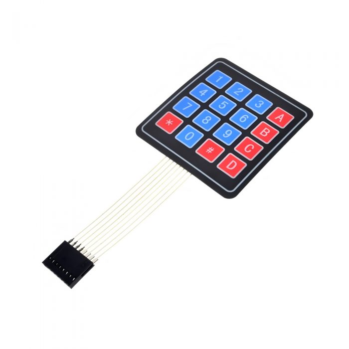 4x4 Matrix Membrane Keypad