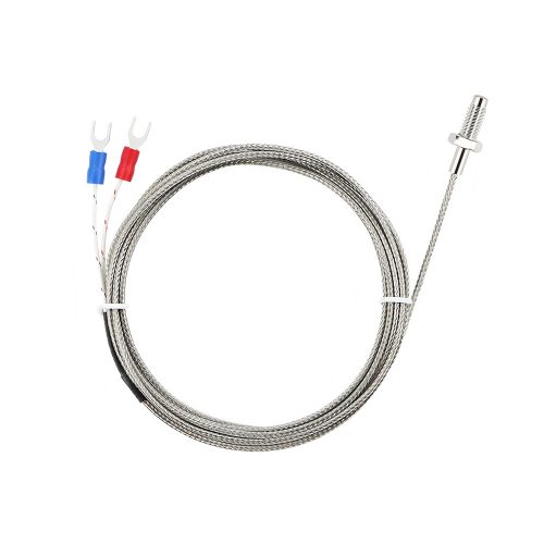 K Type M6 Screw 0.5 Meter Long Thermocouple Temperature Sensor Probe