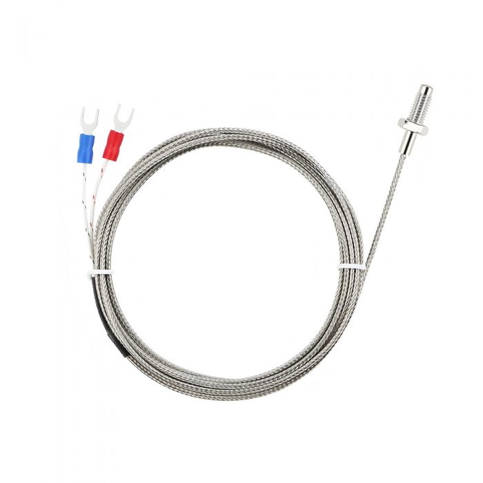 K Type M6 Screw 0.5 Meter Long Thermocouple Temperature Sensor Probe