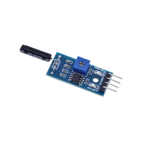 3.3V-5V SW1801P Normally Closed Vibration Sensor Module-4Pin