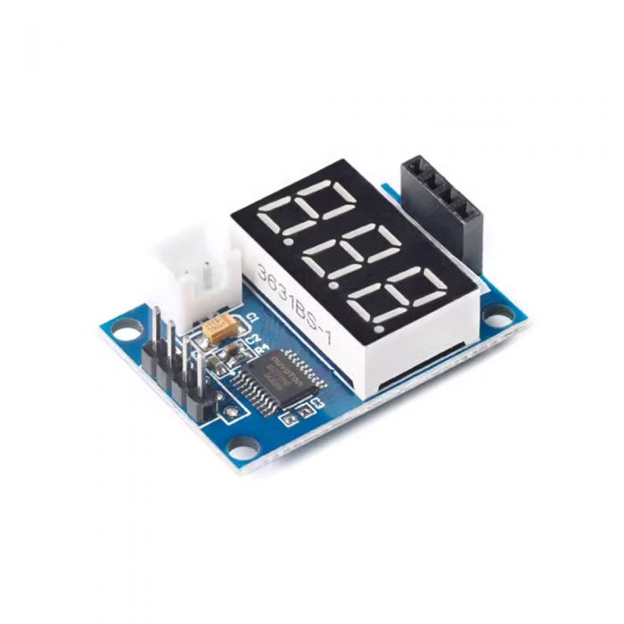 Ultrasonic Distance Measurement Module Test Board wtih Seven-Segment Display for HC-SR04