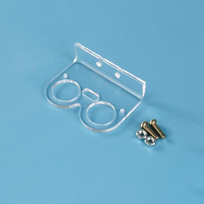 Transparent Acrylic Mounting Bracket for HC-SR04 Ultrasonic Module