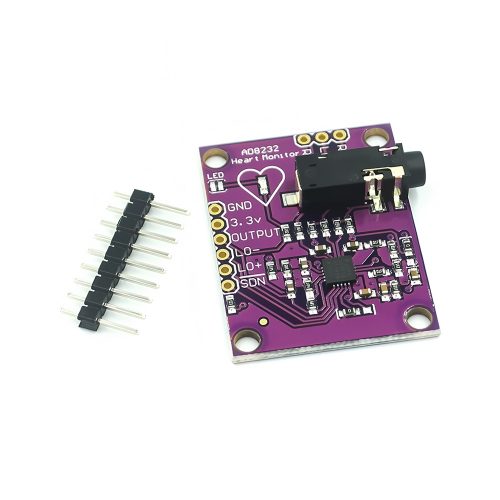 AD8232 ECG Heart Rate Monitor Sensor Module