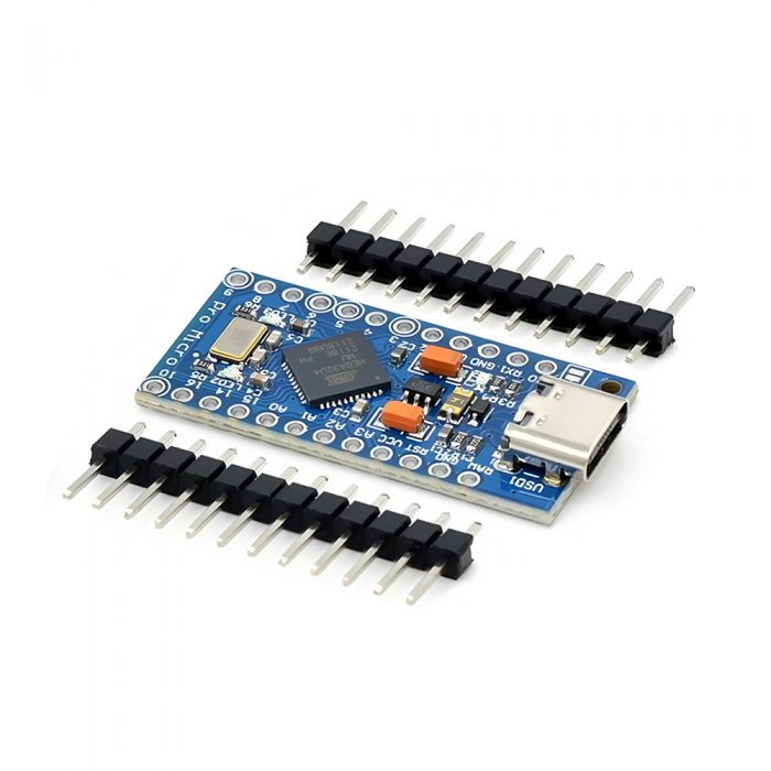 Pro Micro ATmega32U4 5V/16M Type C ATmega32U4-MU Chip