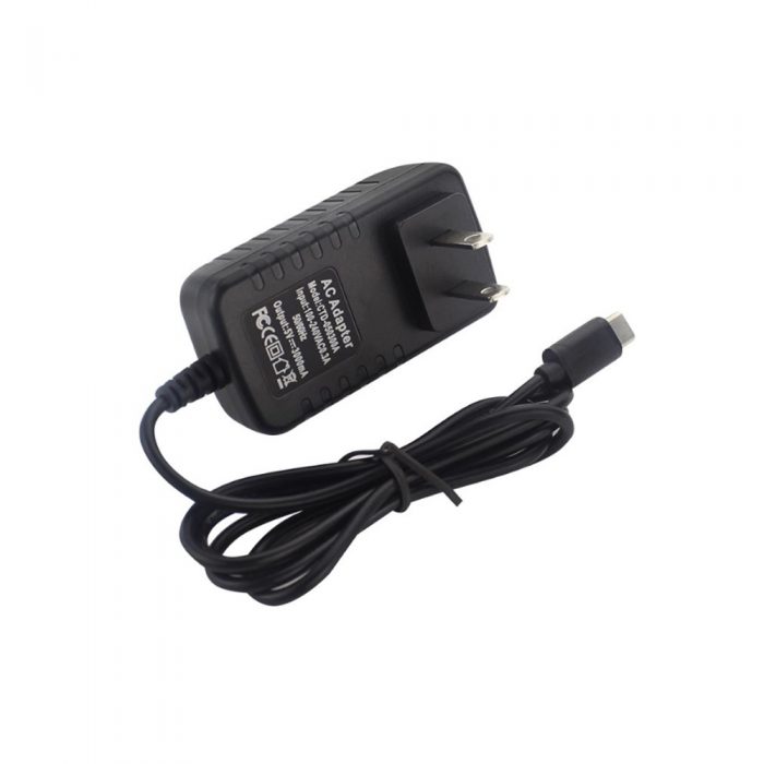 5V 3A USB-C Power Supplier for Raspberry Pi 4B Black+US Plug