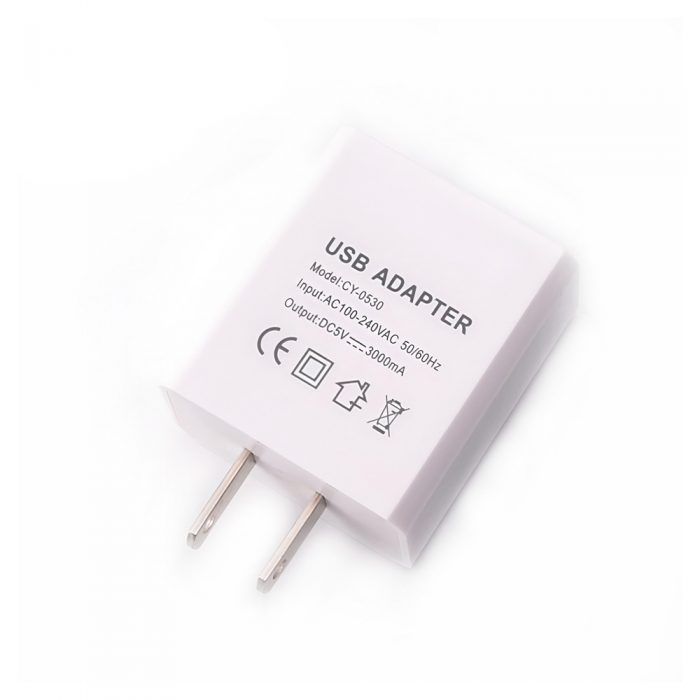 5V 3A Power Supplier Adapter for Raspberry Pi 3B/3B+/4B White+US Plug