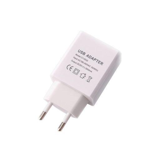 5V 3A Power Supplier Adapter for Raspberry Pi 3B/3B+/4B White+EU Plug