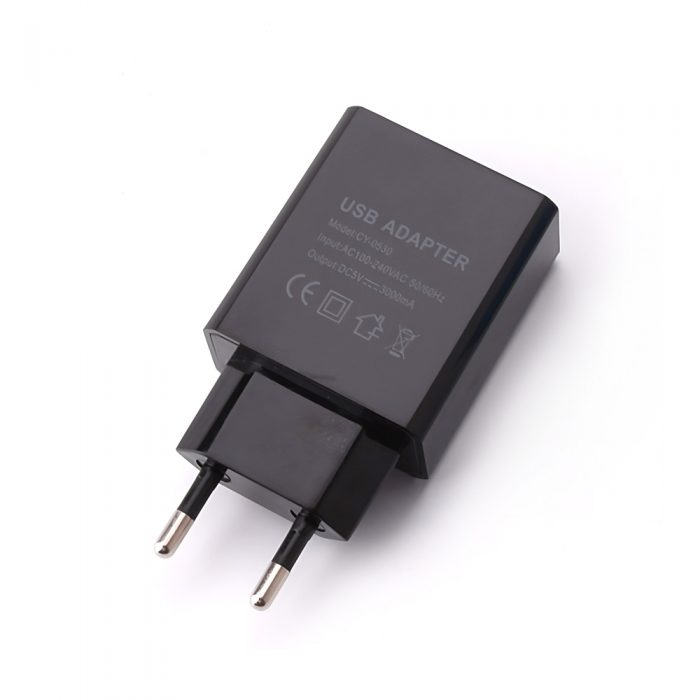 5V 3A Power Supplier Adapter for Raspberry Pi 3B/3B+/4B Black+EU Plug