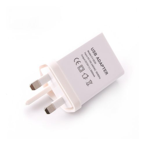 5V 3A Power Supplier Adapter for Raspberry Pi 3B/3B+/4B White+UK Plug