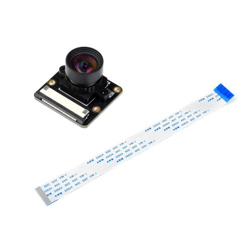 Global Shutter OV9281-110 Black and White Camera for Raspberry Pi 1MP + 110° FOV + Manual Focus