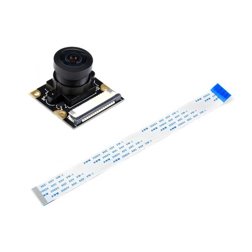 Global Shutter OV9281-160 Black and White Camera for Raspberry Pi 1MP + 160° FOV + Manual Focus
