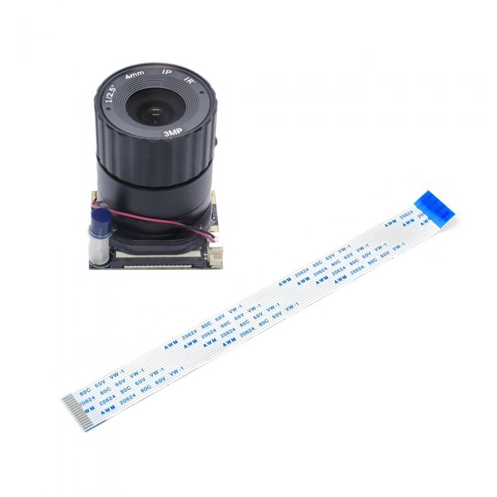 OV5647 IR-CUT Camera Module for Raspberry Pi 5MP + 65° FOV + Manual Focus Support Night Vision