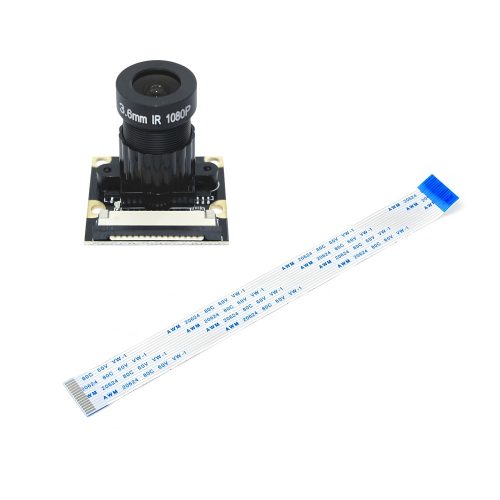 Non-Night Vision OV5647 Camera Module for Raspberry Pi 5MP + 75° FOV + Manual Focus