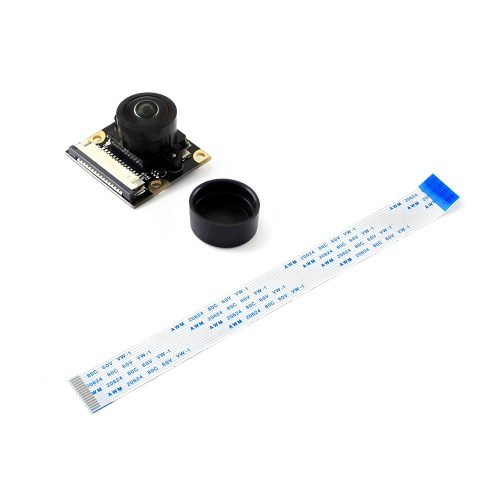 Fisheye Camera Module (M) for Raspberry Pi 5MP + 200° FOV + Manual Focus