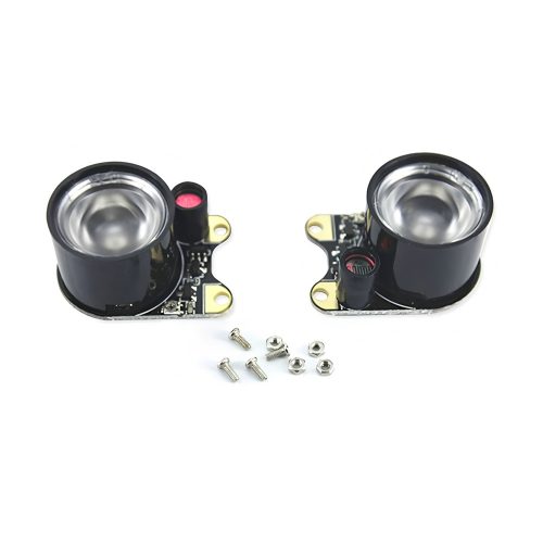 3.3V 3W 850 IR LED Fill Light for Raspberry Pi Camera 1 Pair