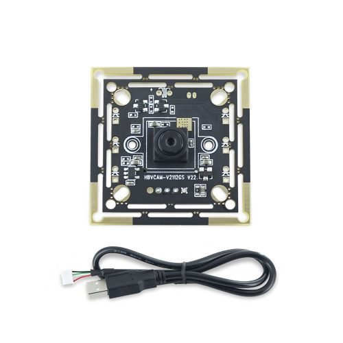 OV7251 0.3MP 120FPS High-Speed USB Camera Module for Raspberry Pi/Jetson Nano 0.3MP + 35° FOV + Prime Lens + B/W
