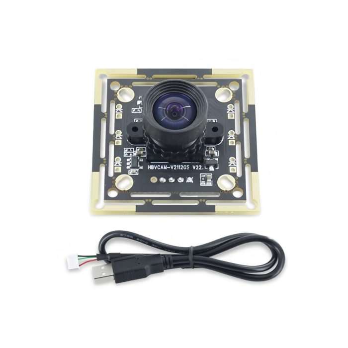 OV7251 0.3MP 120FPS High-Speed USB Camera Module for Raspberry Pi/Jetson Nano 0.3MP + 60° FOV + Prime Lens + B/W