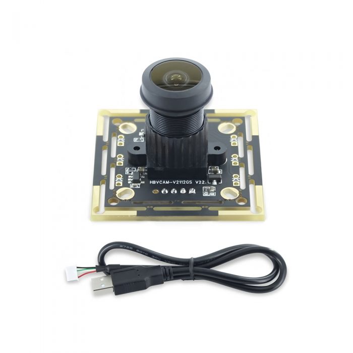 OV7251 0.3MP 120FPS High-Speed USB Camera Module for Raspberry Pi/Jetson Nano 0.3MP + 90° FOV + Prime Lens + B/W