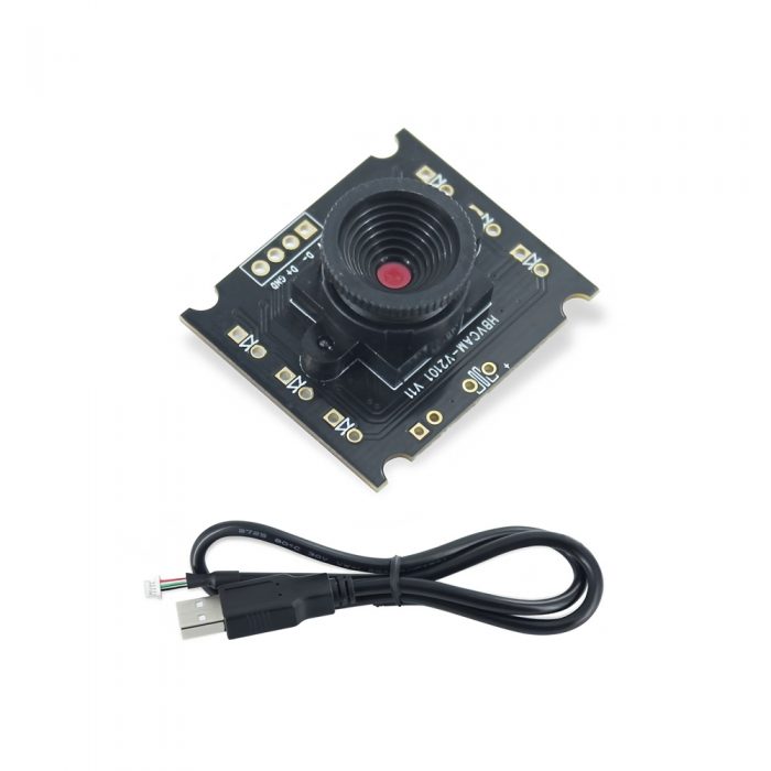 GC0308 0.3MP USB Camera Module for Raspberry Pi/Jetson Nano 0.3MP + 50° FOV + Manual Focus