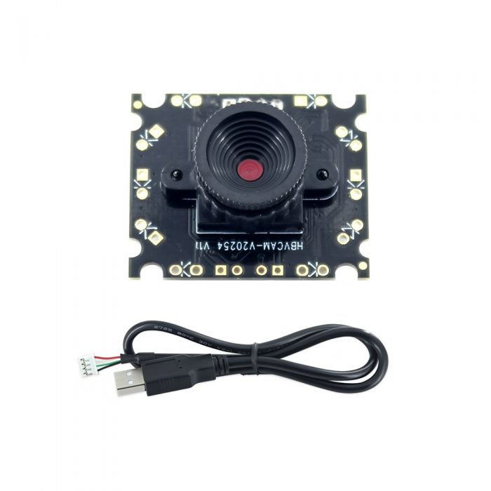 OV7670 0.3MP USB Camera Module for Raspberry Pi/Jetson Nano 0.3MP + 72° FOV + Manual Focus