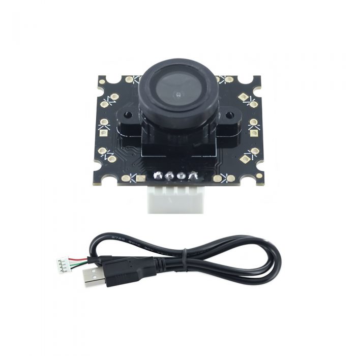 OV7670 0.3MP USB Camera Module for Raspberry Pi/Jetson Nano 0.3MP + 130° FOV + Manual Focus