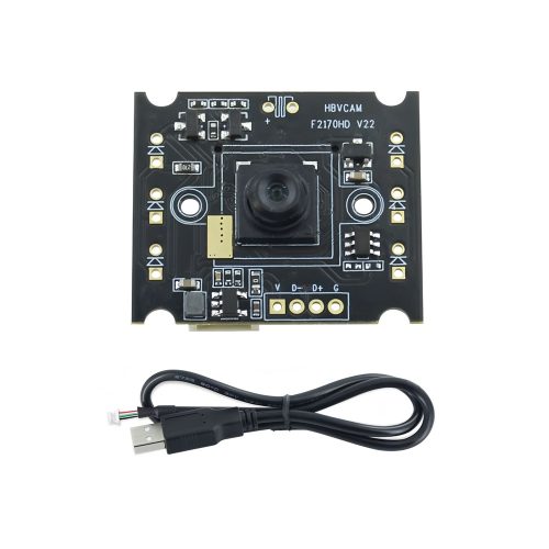 OV2720 2MP USB Camera Module for Raspberry Pi/Jetson Nano 2MP + 90° FOV+ Prime Lens