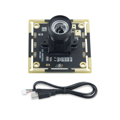 F22 2MP USB Camera Module Built-in Microphone for Raspberry Pi/Jetson Nano 2MP + 92° FOV + Manual Focus