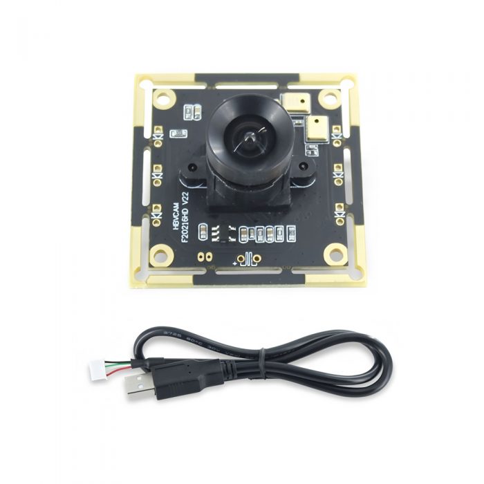 F22 2MP USB Camera Module Built-in Microphone for Raspberry Pi/Jetson Nano 2MP + 105° FOV + Manual Focus