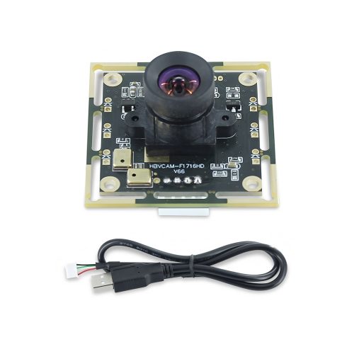 OV2710 2MP USB Camera Module Built-in Microphone for Raspberry Pi/Jetson Nano 2MP + 100° FOV + Manual Focus